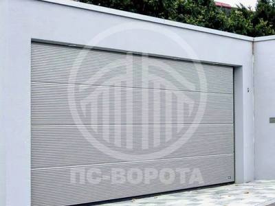 Секционные ворота из сэндвич панелей Микроволна